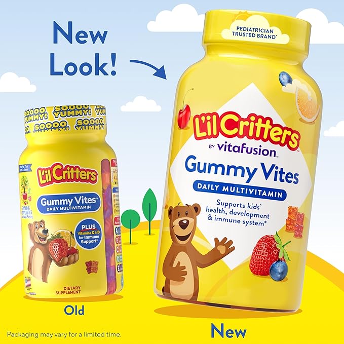 L'il Critters Gummy Vites Kids Multivitamins – 190 Count