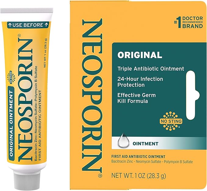 Neosporin Original First Aid Antibiotic Ointment, 1oz