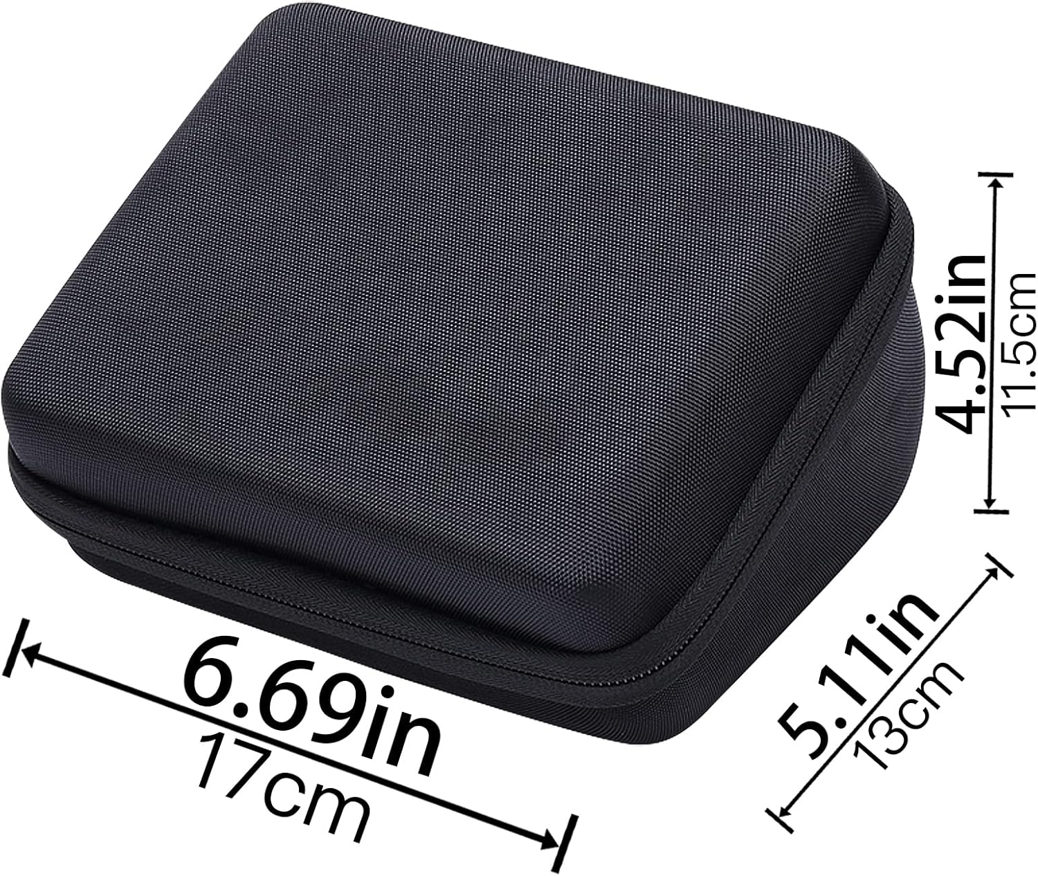Hard Travel Case for Omron Upper Arm Blood Pressure Monitors – BP7150, BP710N, HEM-7120 Series