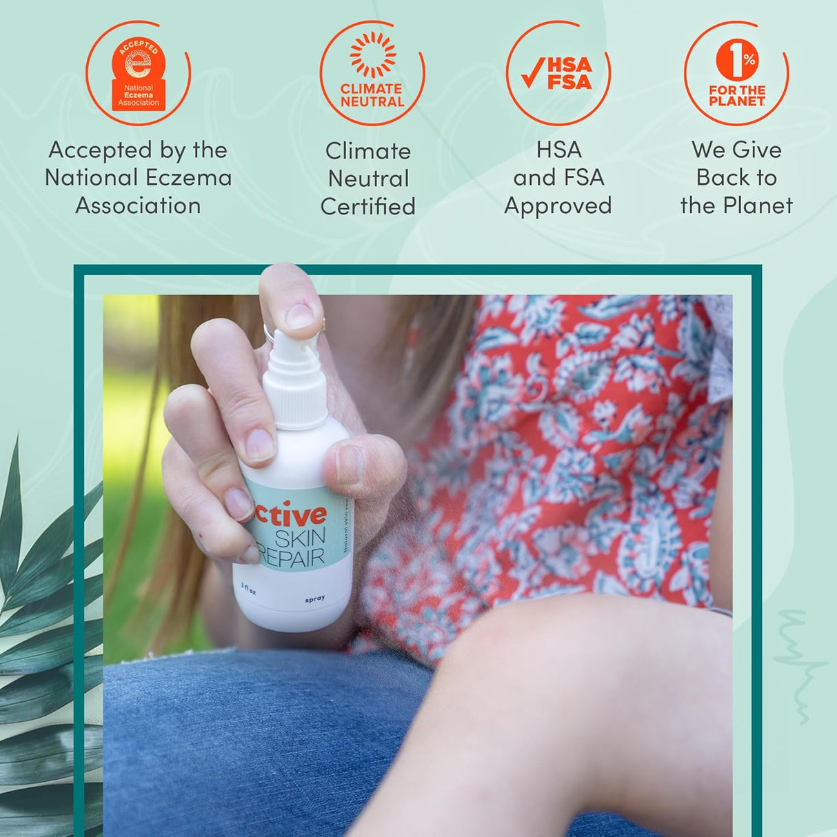 Active Skin Repair First Aid Healing Skin Spray 3 oz – Hypochlorous Acid