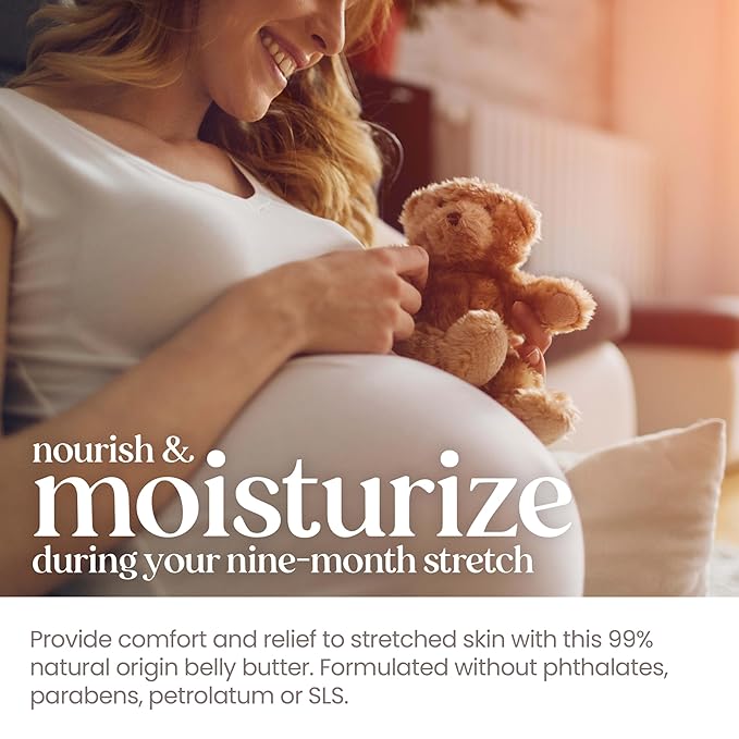 Burt’s Bees Belly Butter (6.5oz), Nourishing Pregnancy Cream