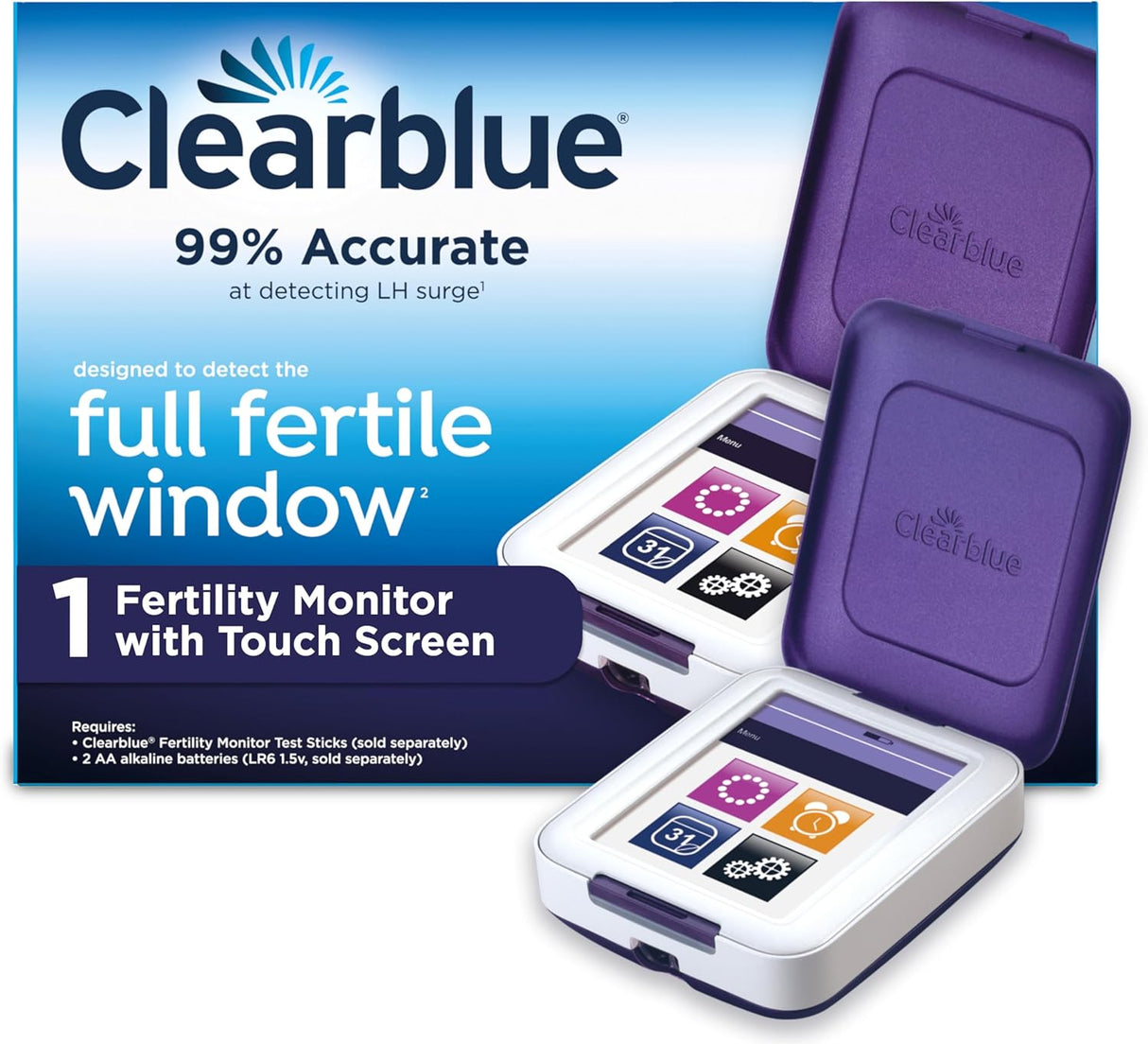 Clearblue Fertility Monitor with Touch Screen – 1 Ct