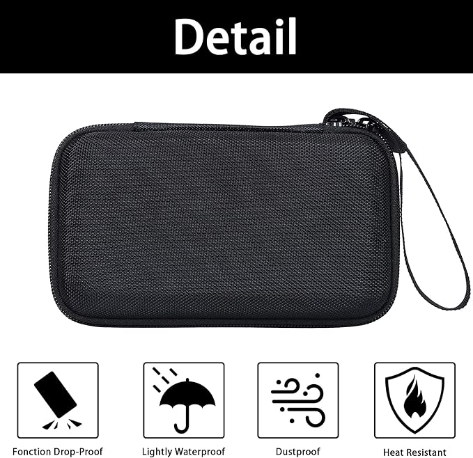 Aenllosi Hard Carrying Case for Garmin Index BPM – Case Only
