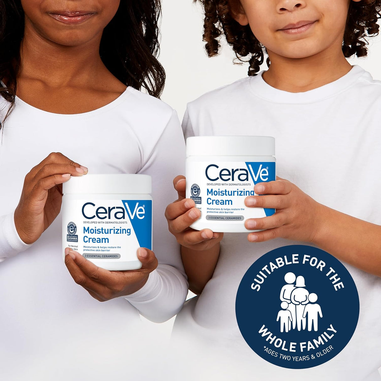 CeraVe Moisturizing Cream 19 oz – Daily Hydration for Face and Body with Hyaluronic Acid and Ceramides