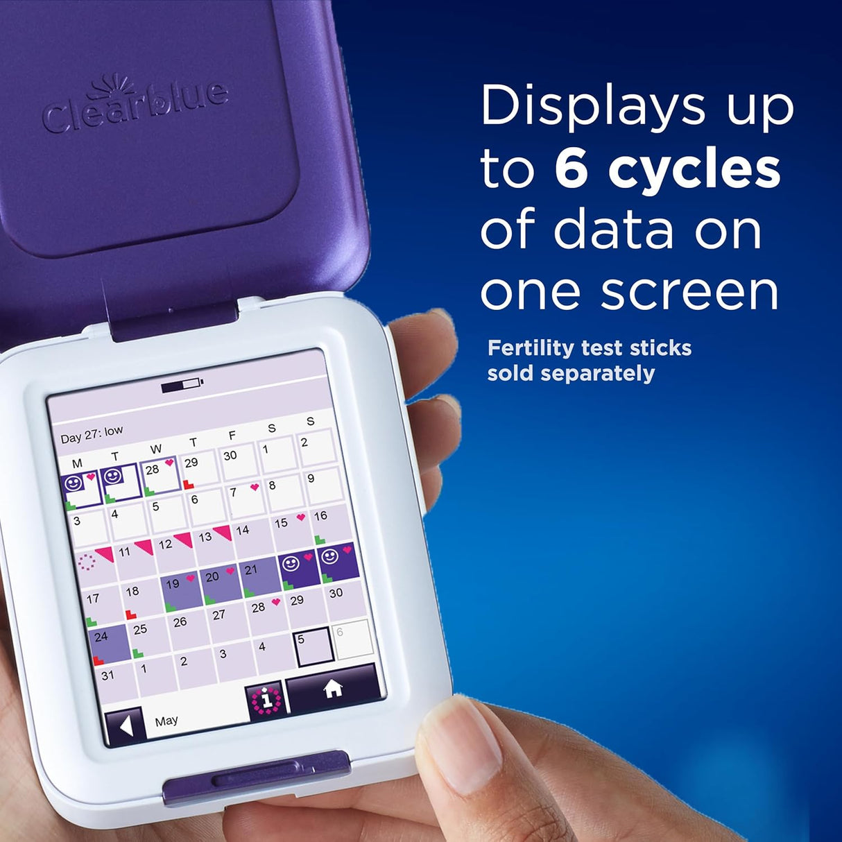 Clearblue Fertility Monitor with Touch Screen – 1 Ct