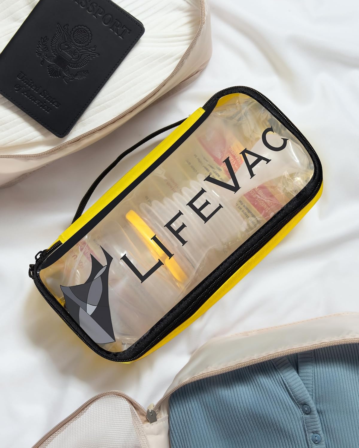 LifeVac Yellow Travel Kit – Portable Airway Suction Device
