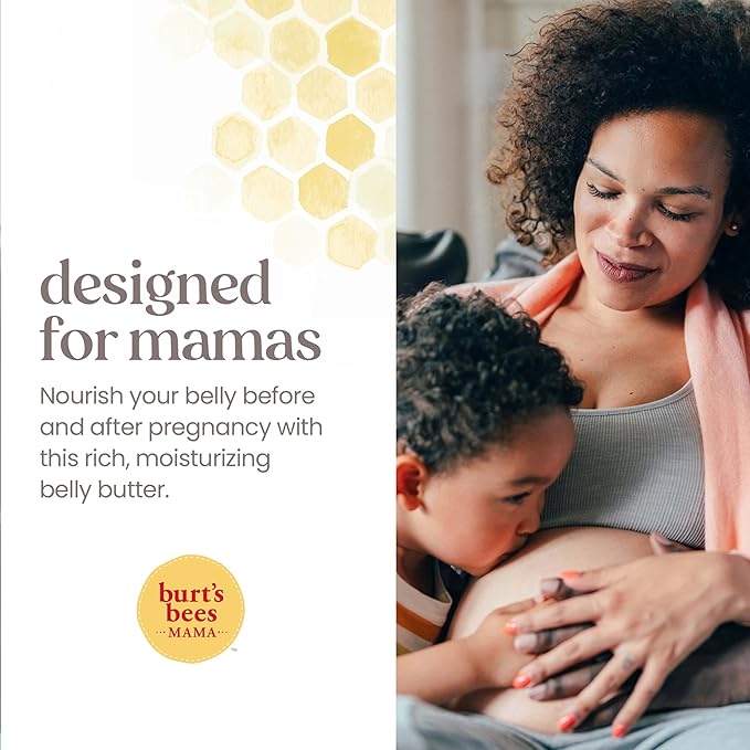 Burt’s Bees Belly Butter (6.5oz), Nourishing Pregnancy Cream