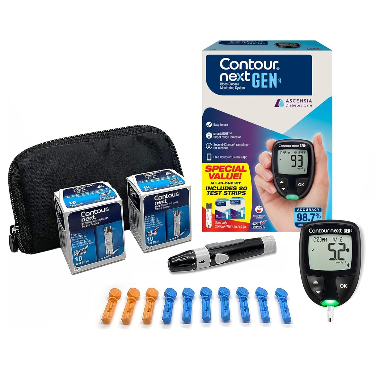 Contour Next Gen Blood Glucose Meter Kit