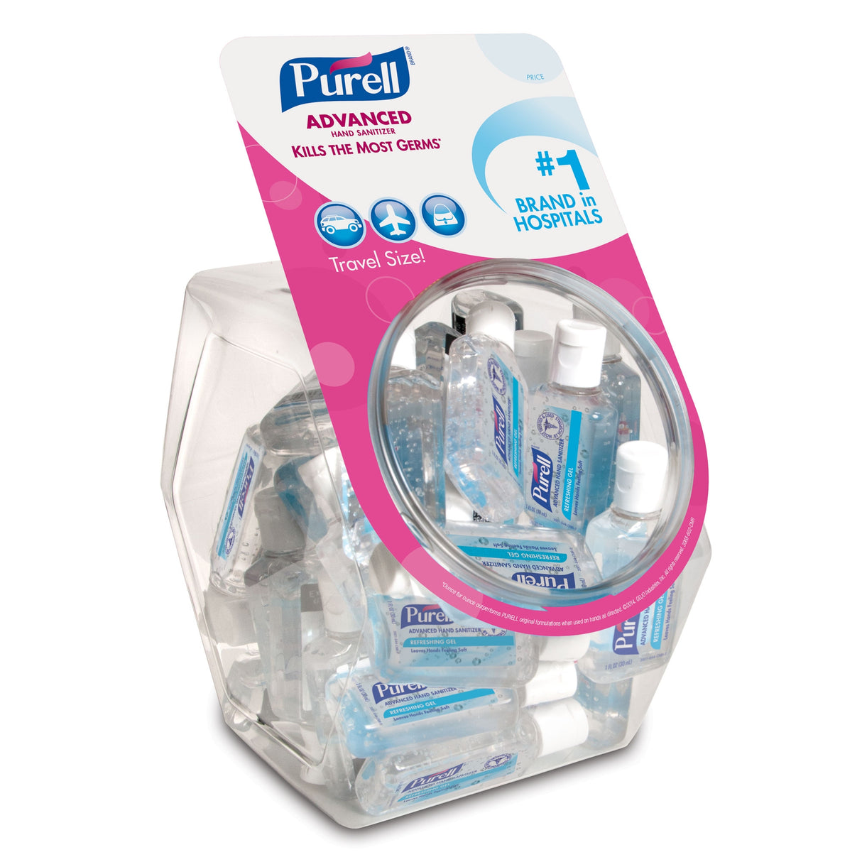 Purell® Advanced Hand Sanitizer Gel 1 oz. – 36 Count Display Bowl