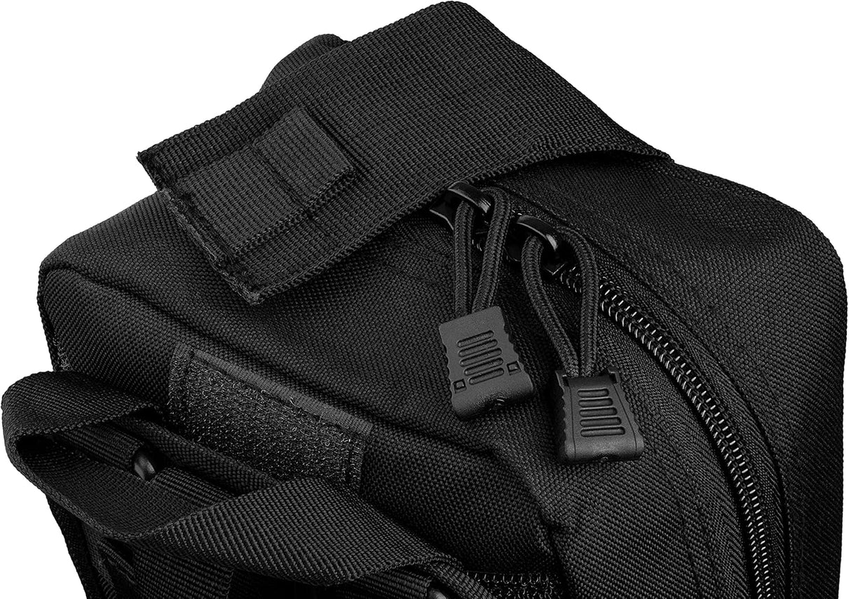 Scherber Premium IFAK Trauma Kit – Fully Stocked MOLLE Pouch (Black)
