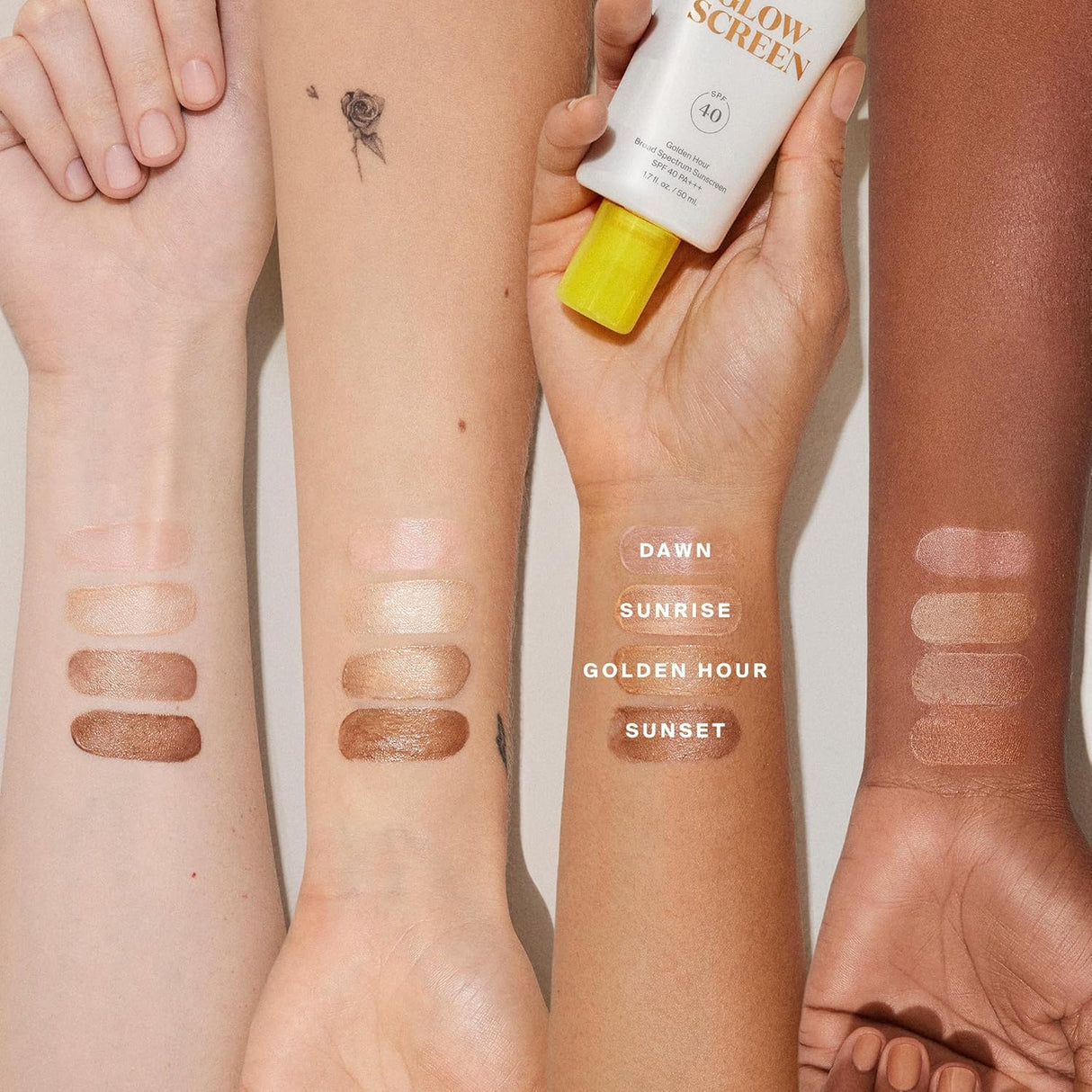 Supergoop! Glowscreen SPF 40 Golden Hour – Bronze Tinted Sunscreen
