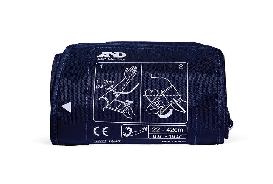 A&D Essential Wide Range Cuff Blood Pressure Monitor (UA-651)