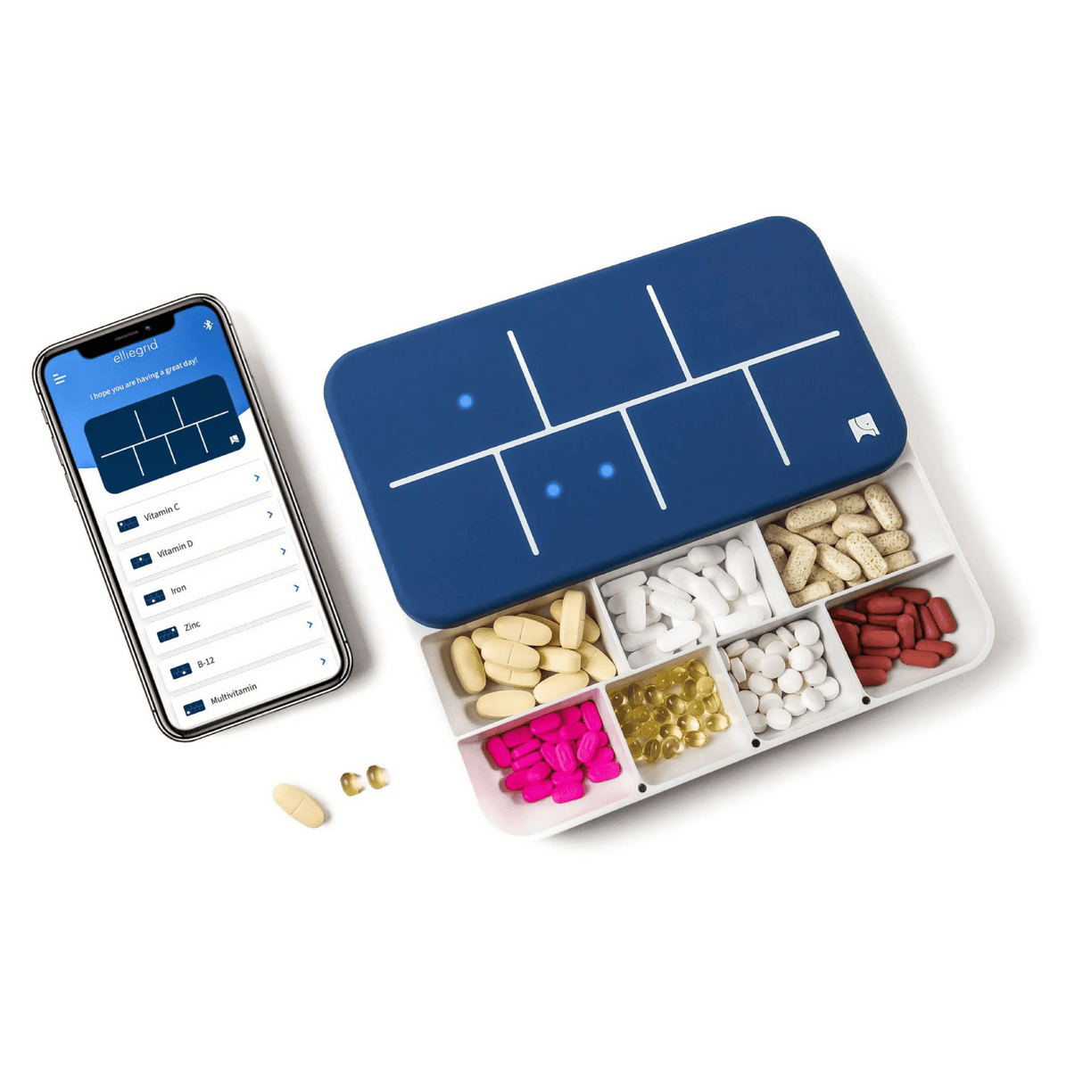Ellie Monthly Pill Organizer
