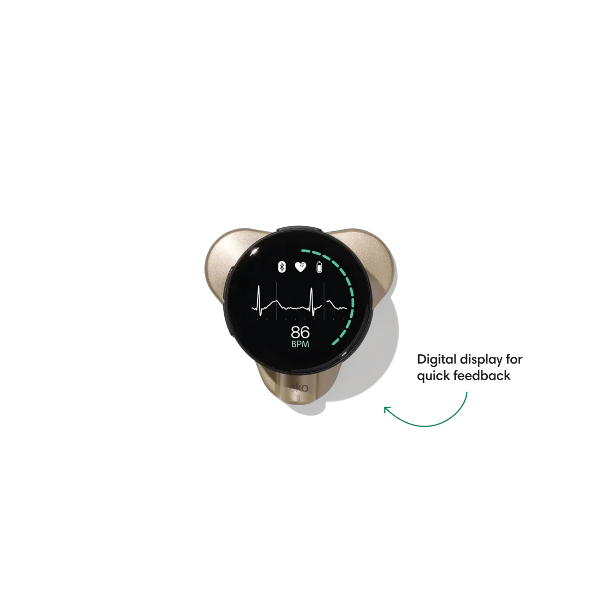 Eko CORE 500™ Digital Stethoscope – Champagne w/ Case