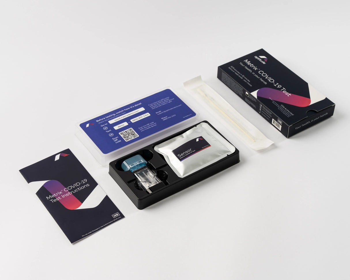 Metrix COVID-19 NAAT Molecular Reader Kit + 25 Rapid Test Units