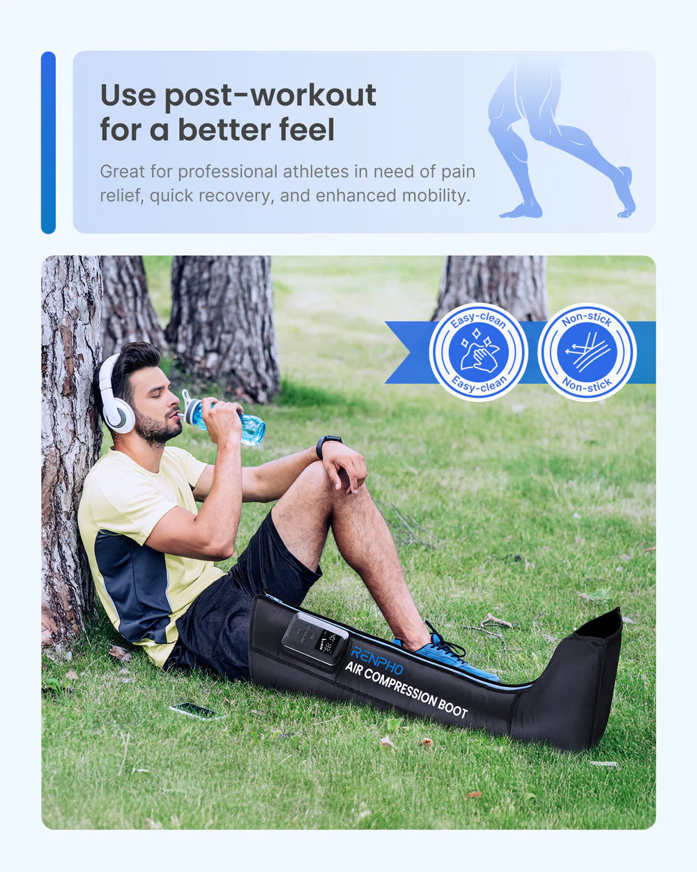 Renpho Aeria Boot - Targeted air Compression Recovery