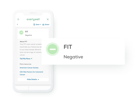 Everlywell FIT Colon Cancer Screening Test