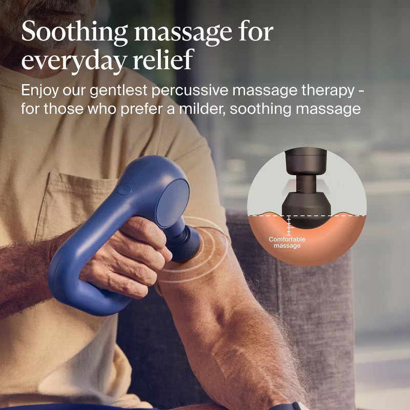 Therabody Theragun Relief – Lightweight Percussive Massage Gun (Navy)