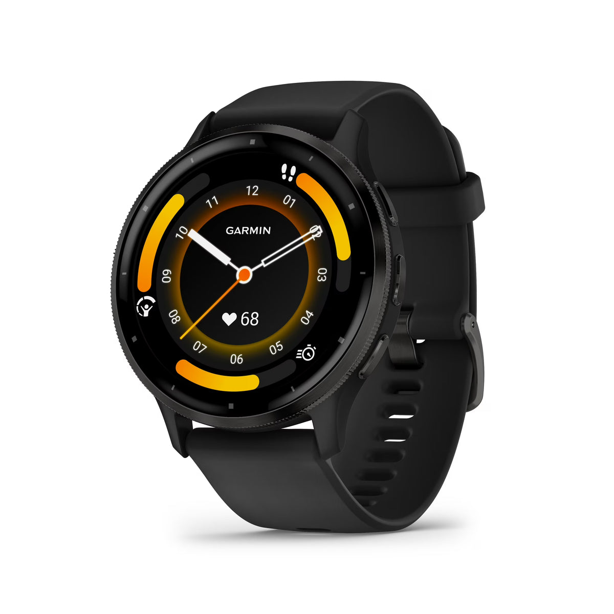 Garmin Venu 3 GPS Smartwatch – Slate/Black, 45mm AMOLED 14-Day 