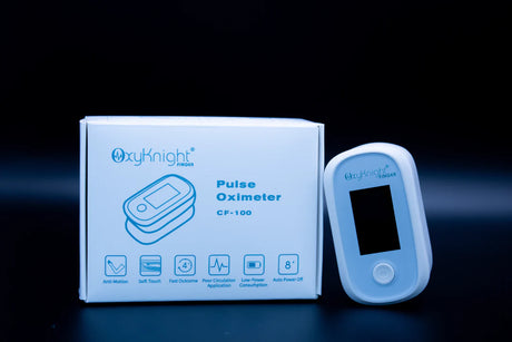 CMI Health CF-100 Pulse Oximeter, Fingertip SpO₂ Monitor with Case