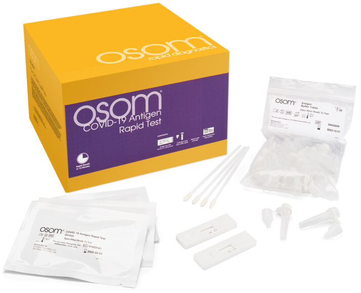 Sekisui OSOM COVID-19 Antigen Rapid Test 40-Count EUA