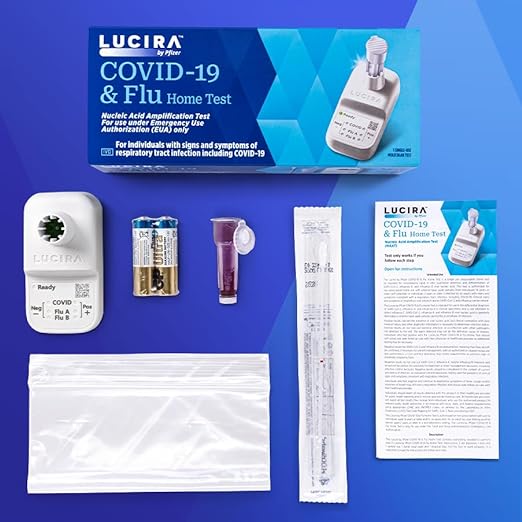 LUCIRA by Pfizer COVID-19 & Flu Home Test