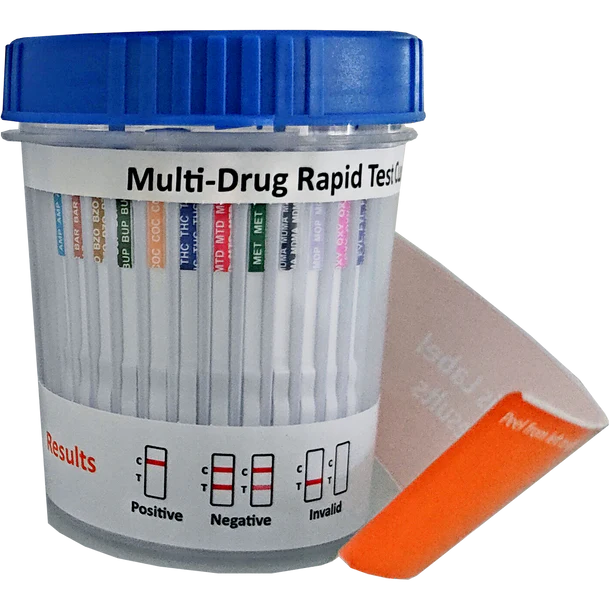 ASC 18-Panel Multi-Drug Urine Cup with Adulterants
