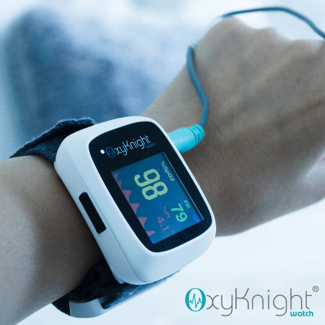 CMI Health OxyKnight Watch – Sleep Oximeter with Heart Rate Tracking