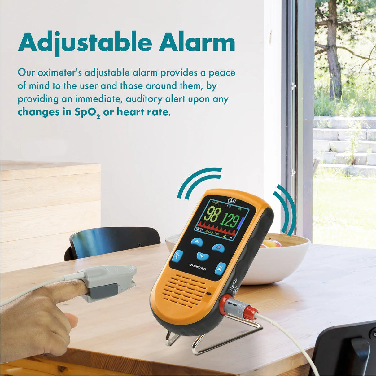 CMI PC-66H Battery Handheld Pulse Oximeter