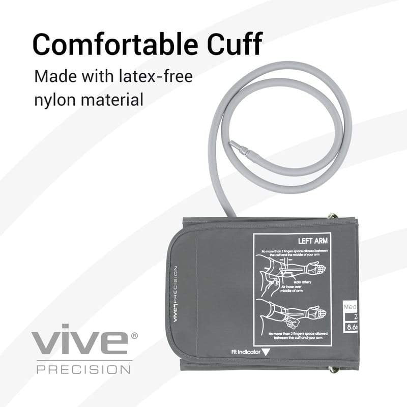 Vive Precision Blood Pressure Monitor Replacement Cuff (CUFF ONLY)