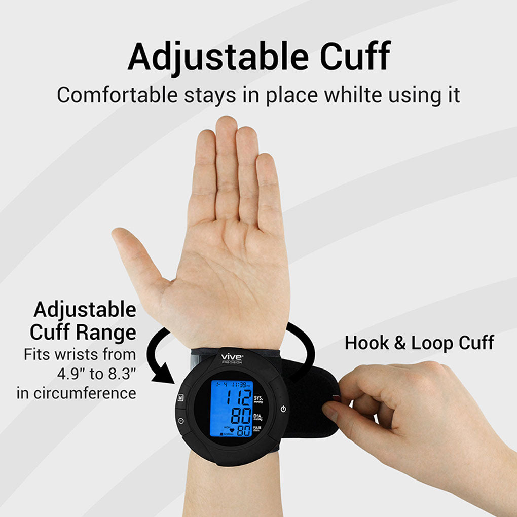 Vive wrist blood pressure monitor product image 6