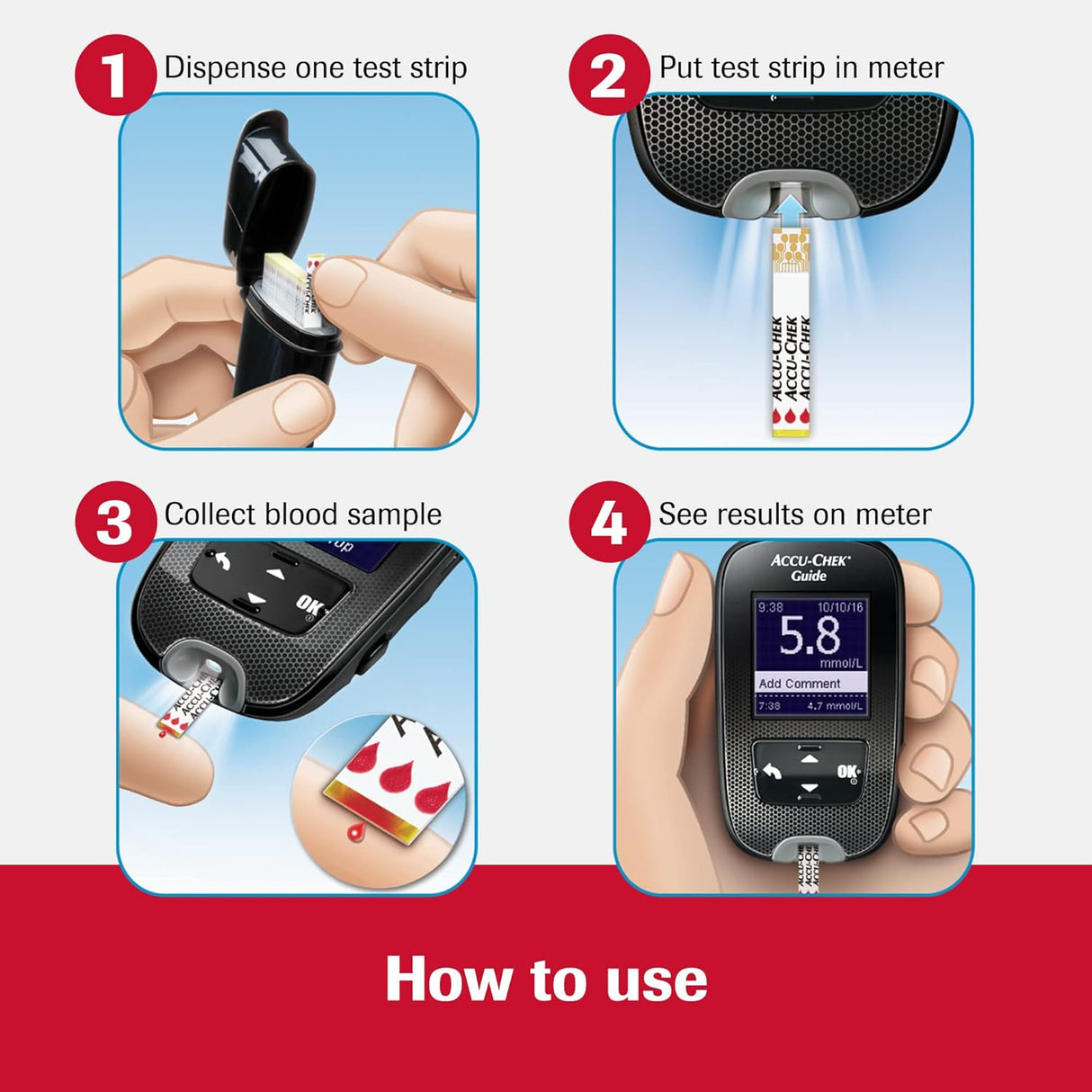 Accu-Chek Guide Glucose Meter