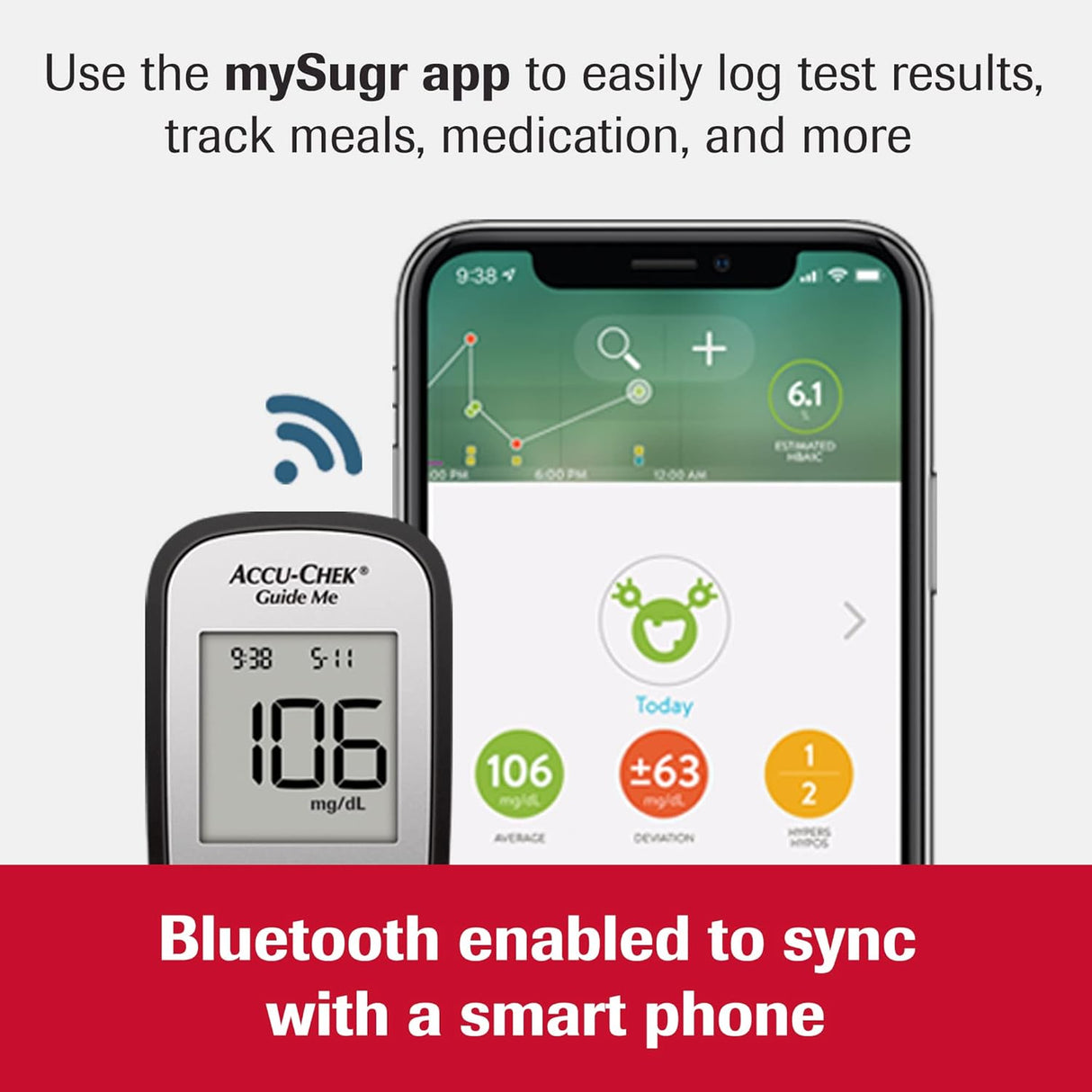 Accu-Chek Guide Me Glucose Meter