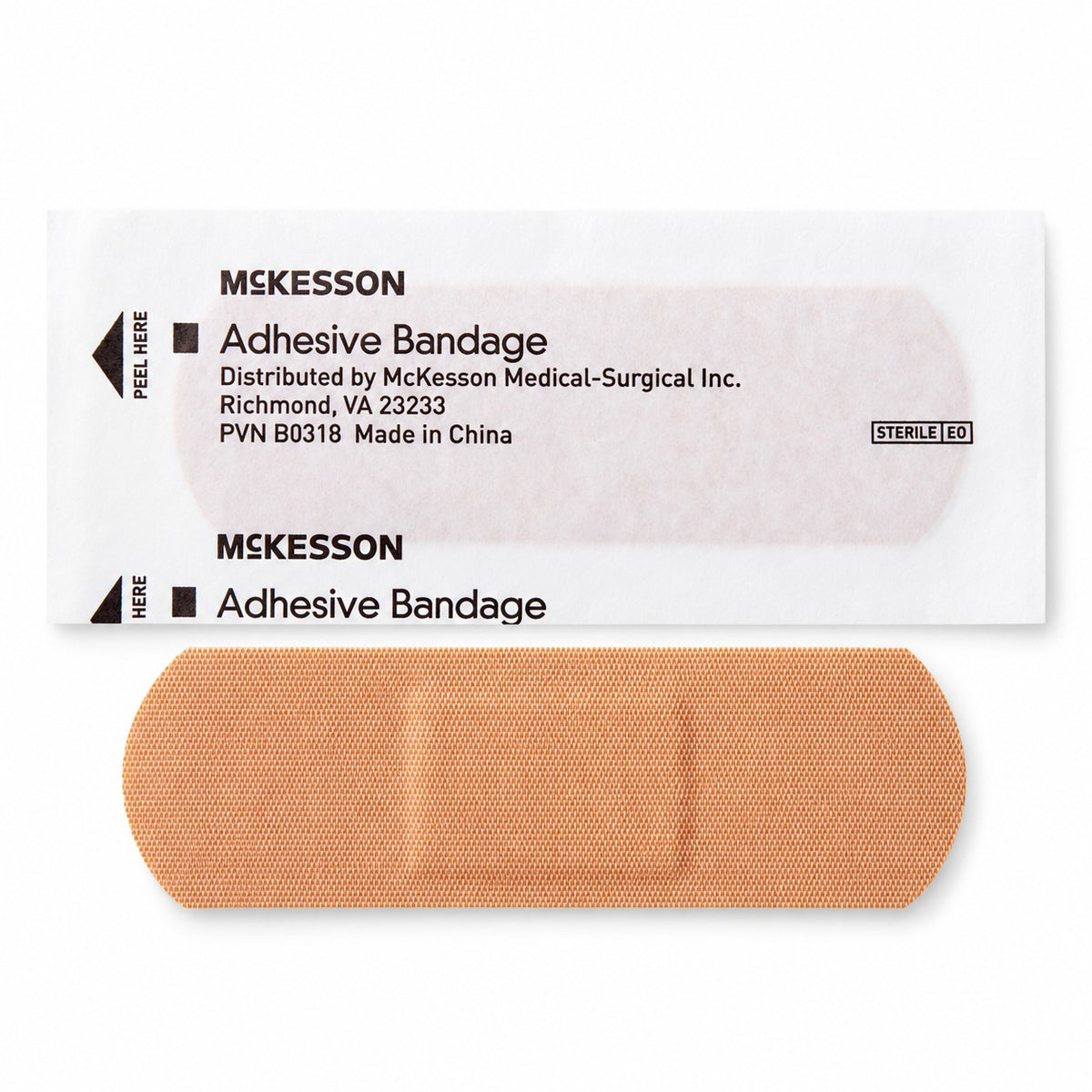McKesson Fabric Adhesive Bandages - 1 x 3 in (view 3)