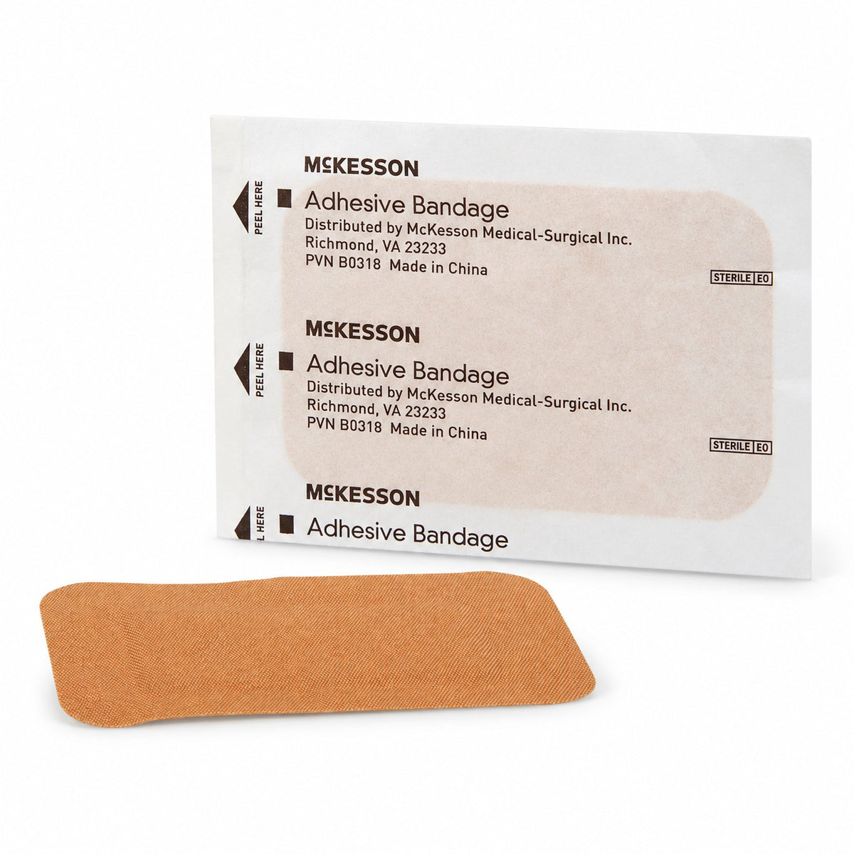 McKesson Fabric Adhesive Bandages - 2 x 3 in (view 18)