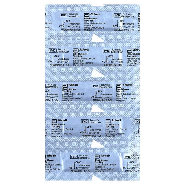 Abbott FreeStyle Precision Neo Blood Glucose Test Strips – 50 Count