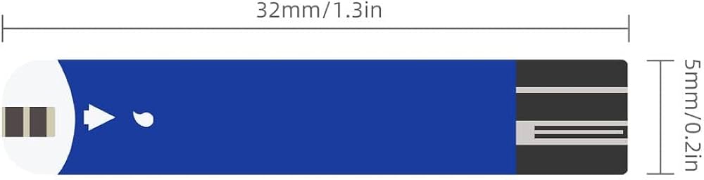 Bioland G-427B Blood Glucose Test Strips – 50 Count
