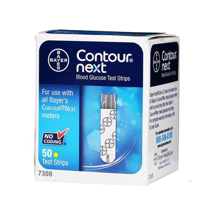 Contour Next Blood Glucose Test Strips (50ct)