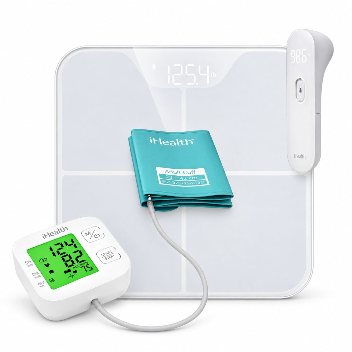 iHealth Basic Wellness Monitoring Kit Bluetooth Devices