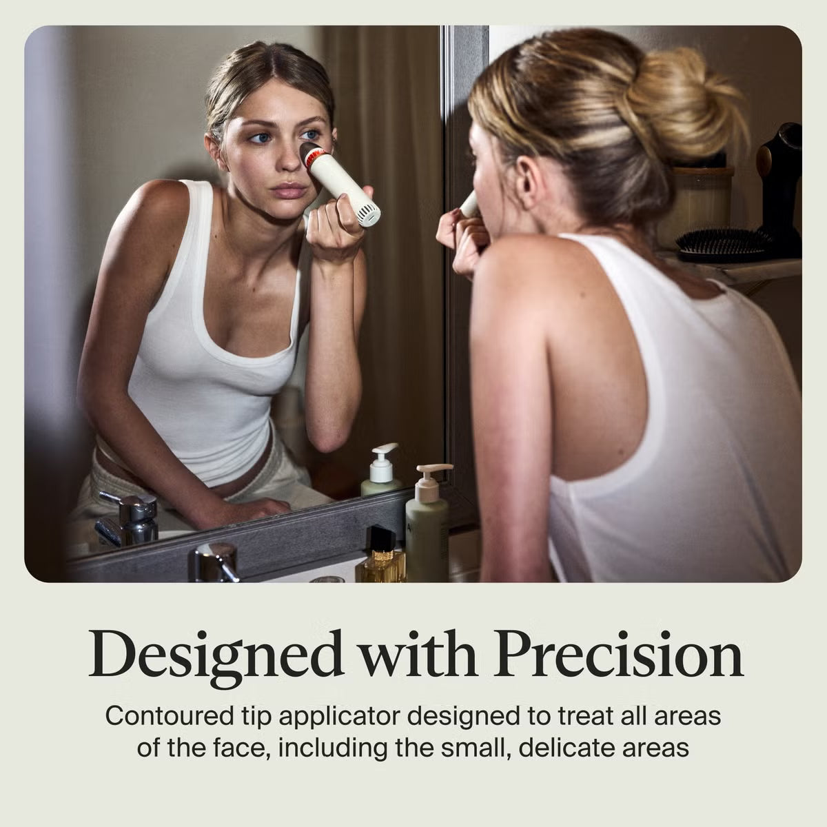 Therabody TheraFace Depuffing Wand – Hot & Cold Facial Therapy