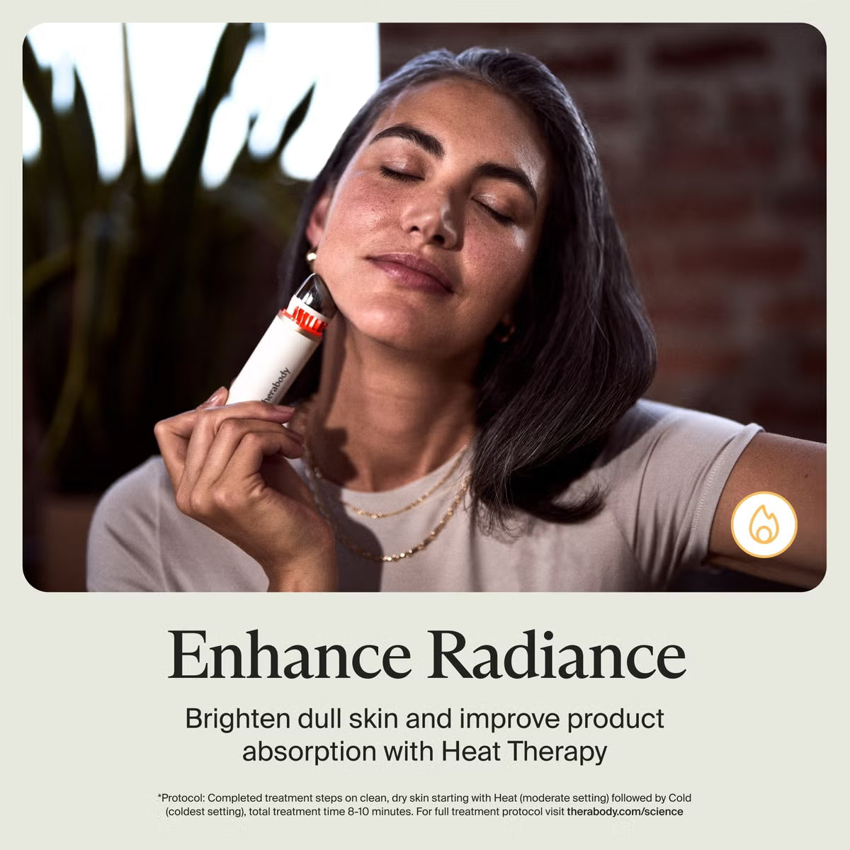 Therabody TheraFace Depuffing Wand – Hot & Cold Facial Therapy
