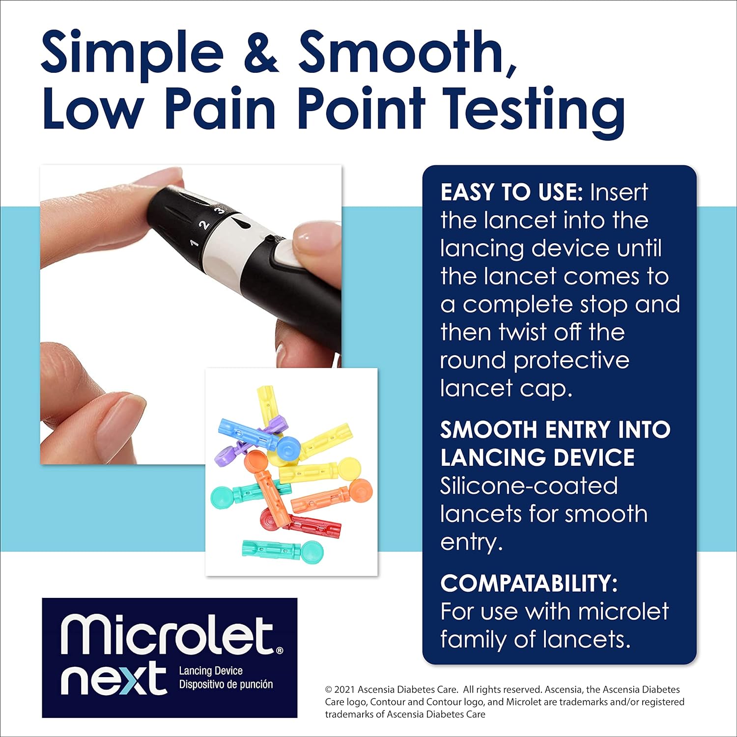 Microlet Twist Lancets