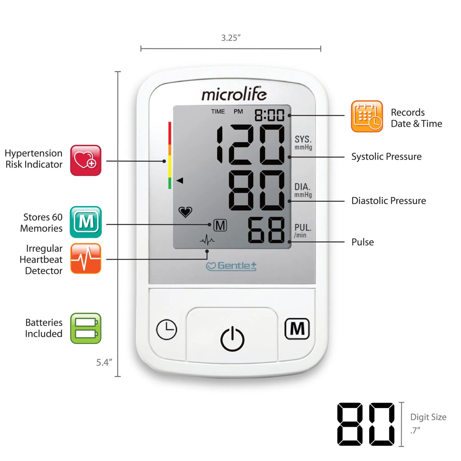 Microlife Advanced Blood Pressure Monitor (BPM2)