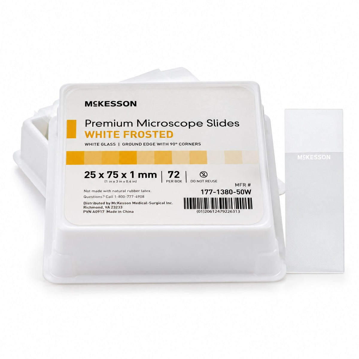 McKesson Microscope Slides - White Frosted End (view 12)