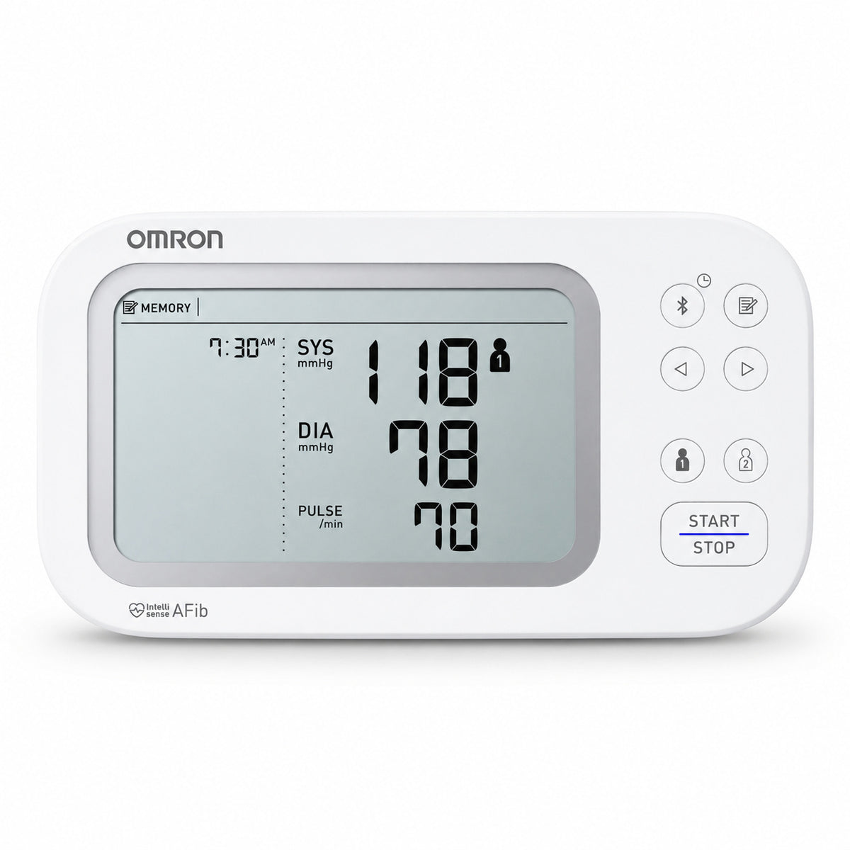 Omron Gold Upper Arm Blood Pressure Monitor BP5360 AFib Screen Bluetooth