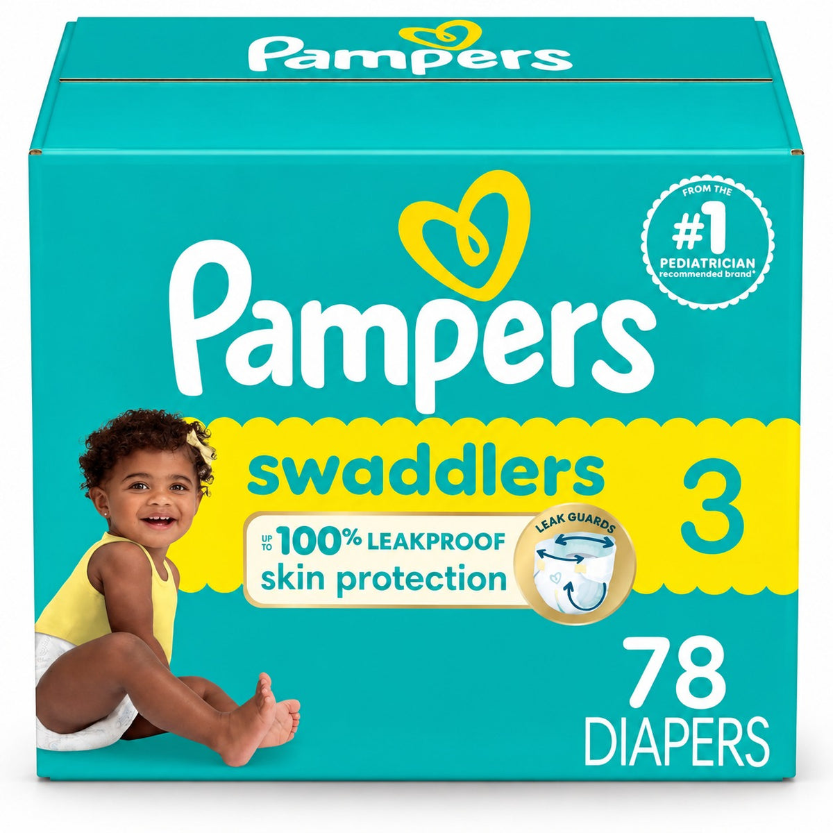 Pampers Swaddlers Diapers – Size 3