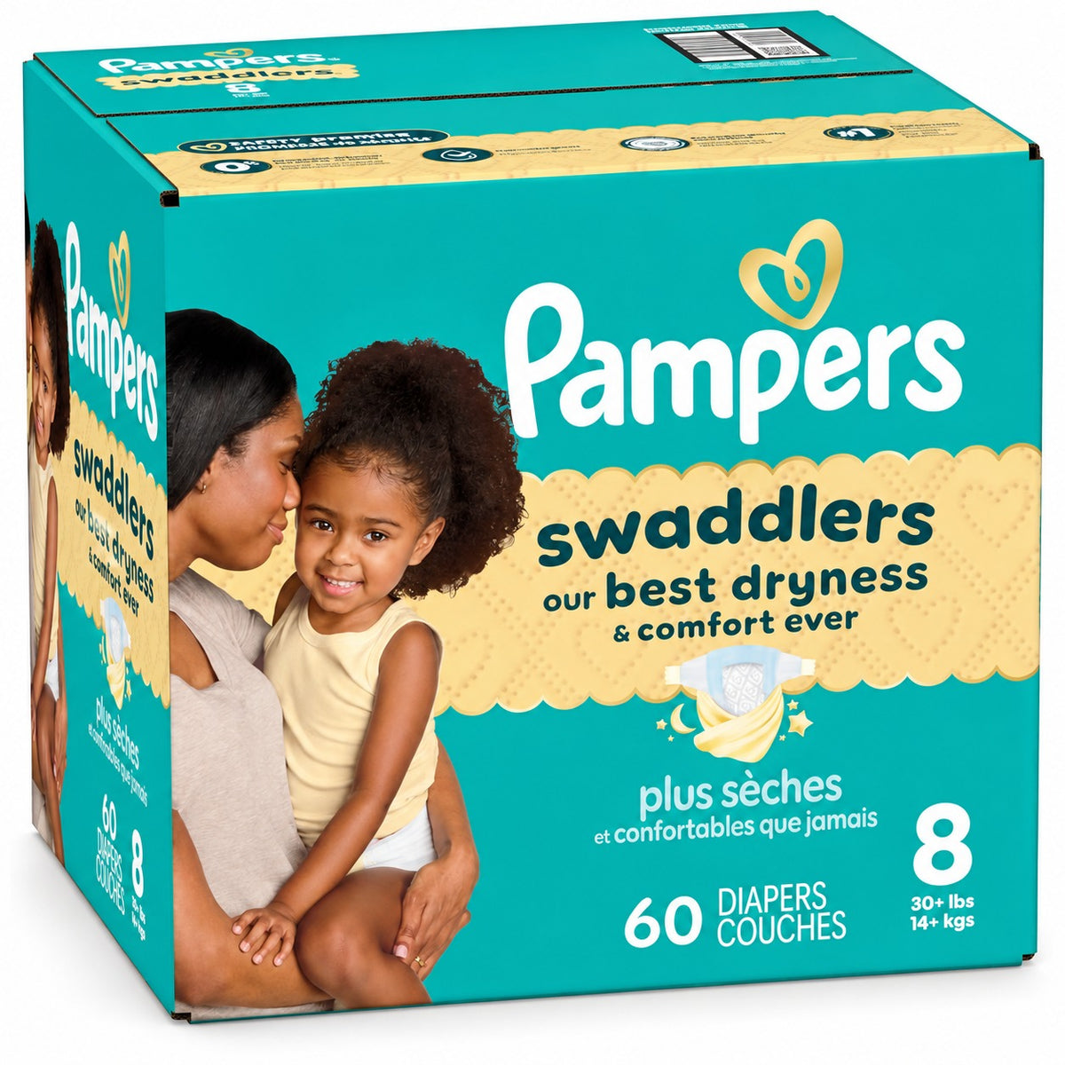 Pampers Swaddlers Diapers – Size 8