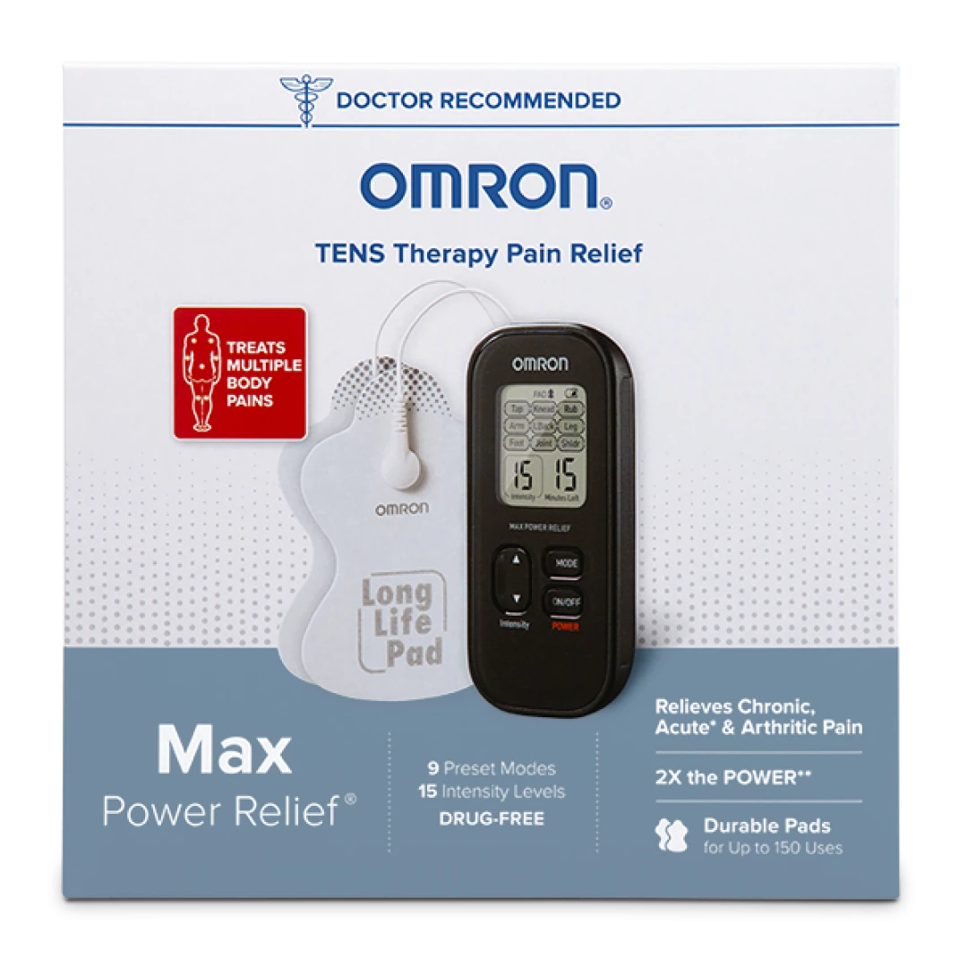 OMRON PM500 TENS unit, in the box