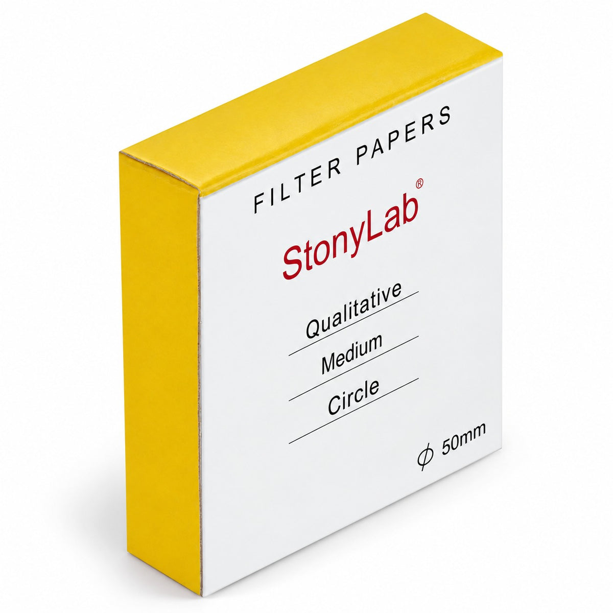 Qualitative Cellulose Filter Paper Circles, Pack of 100