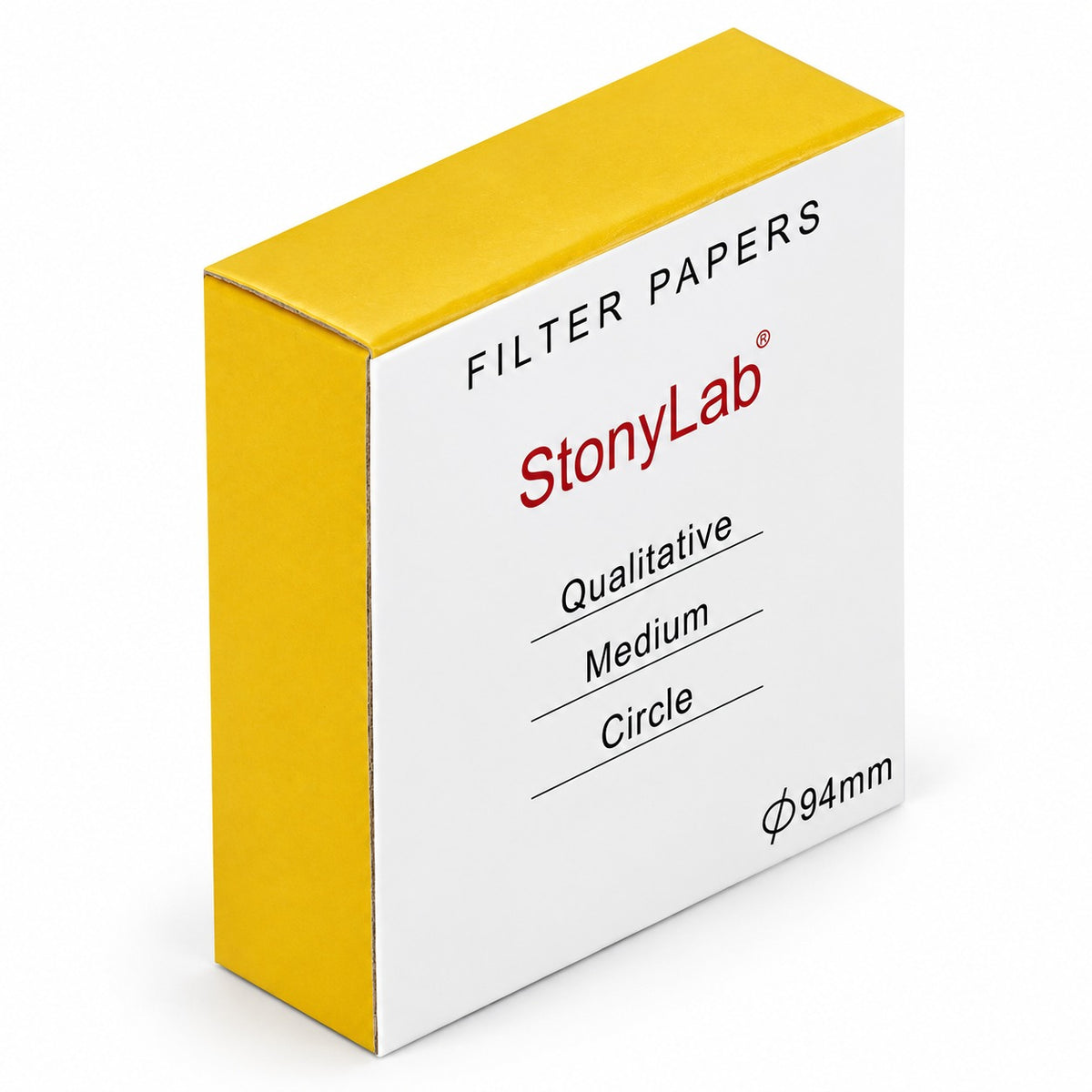 Qualitative Cellulose Filter Paper Circles, Pack of 100